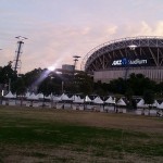 All set for Eid Festival for tomorrow (Tuesday) at Cathy Freeman Park in Sydney Olympic Park