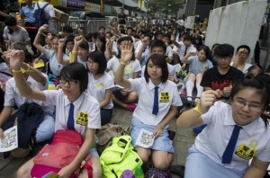 Anti-China protesters storm Hong Kong HQ