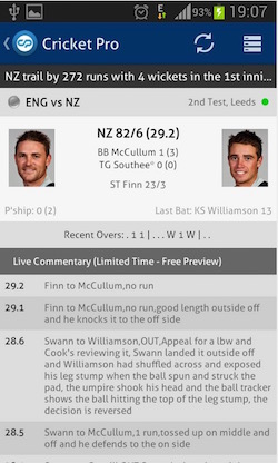 Cricket Pro – Live Scores