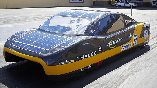 Australia’s first road legal solar sports car