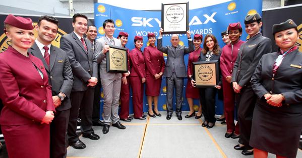 Qatar Airways has been named the Best Airline in the World for 2015 by leading aviation consumer website Skytrax.