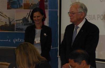 Australian Trade Minister Andrew Robb at Indonesia Business Summit (Photo by Tribune International)