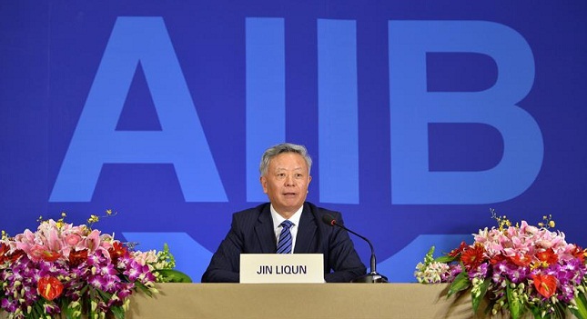 Jin Liqun, president of the Asian Infrastructure Investment Bank (AIIB), speaks at a press conference in Beijing, capital of China, Jan. 17, 2016. (Xinhua/Li Xin)