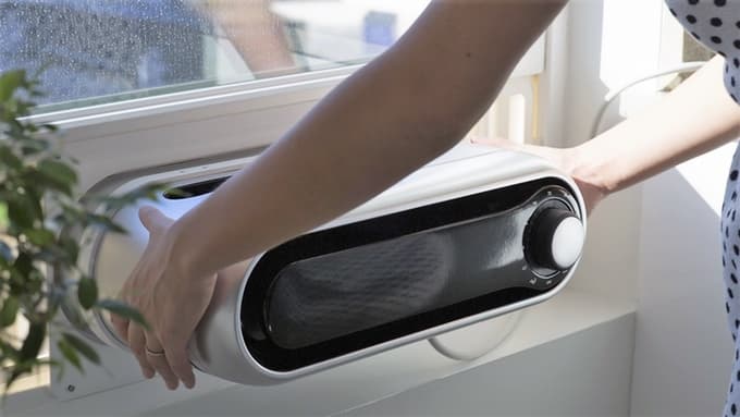 Noria smart AC is easy to use and will fit any window