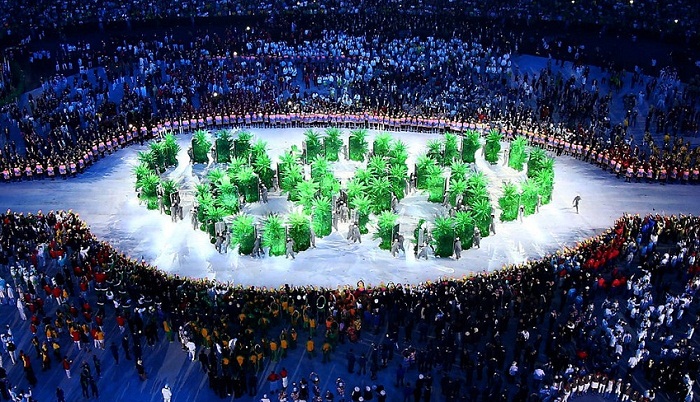 Olympic Games kick off with stunning opening ceremony in Rio de janeiro, Brazil