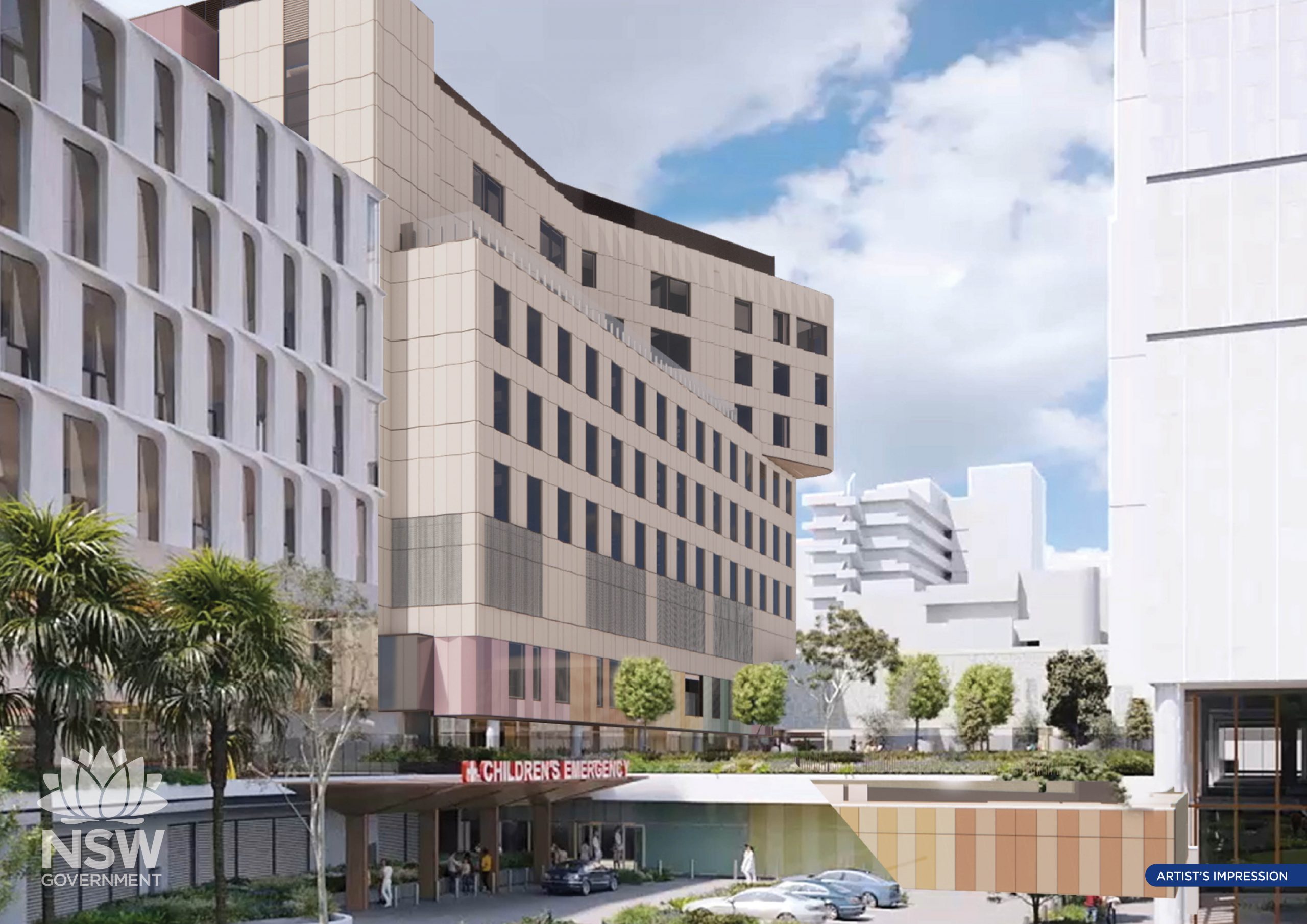 MAIN WORKS UNDERWAY ON NEW 658 MILLION SYDNEY CHILDREN’S HOSPITAL AND