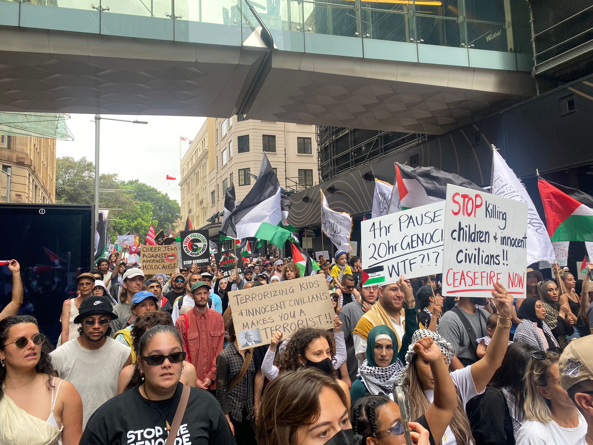 THOUSANDS UNITE, AGAIN TODAY IN SYDNEY FOR PEACE IN PALESTINE – Tribune