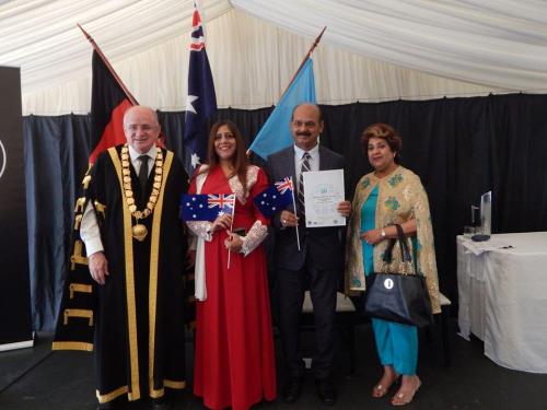 Citizen of the Year Award by Parramatta Council