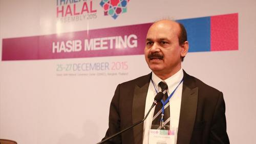 Syed Atiq ul Hassan at Thailand Halal Assembly