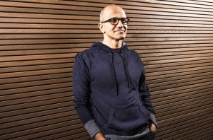 Satya Nadella, executive vice president of Microsoft's Cloud and Enterprise group, is seen in this undated Microsoft handout photograph