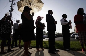 Ferguson mourners