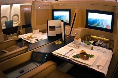 Etihad's first class suite