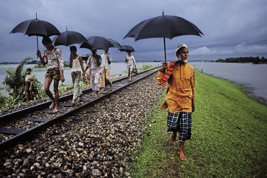 Railway track, Bangladesh, 1983