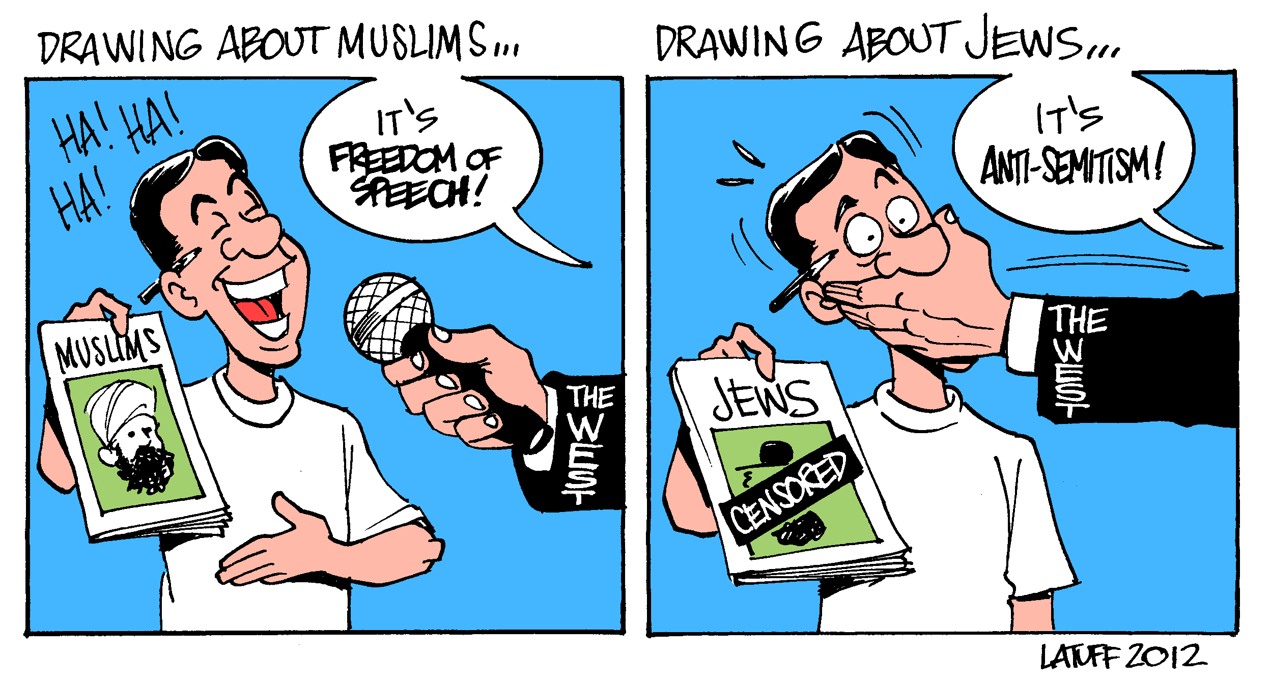 west-double-standard-on-mocking-jews-muslims