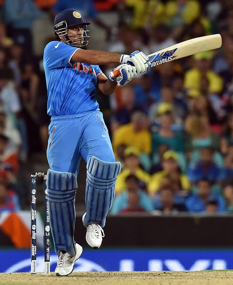 MS Dhoni scored his 65 from 65 balls