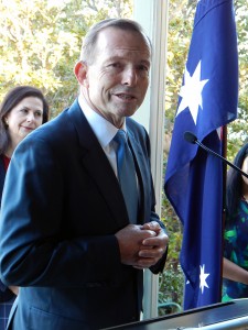Australian PM Tony Abbott (Photo by Sabeh of Tribune)