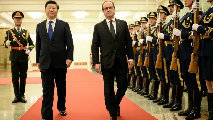 China,France agree on climate compliance checks