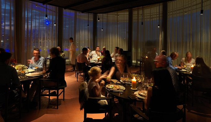  Diners at Noma Sydney in the new Barangaroo development. Photograph: Lendlease