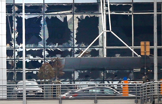 Multiple explosions hit Brussels airport, metro station on 22 March 2016
