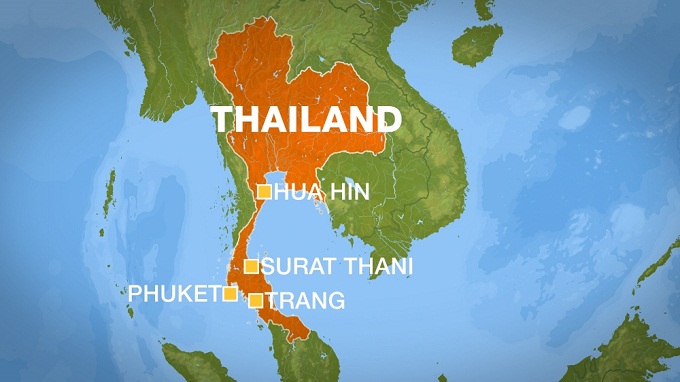 Series of deadly explosions hit tourist towns of Thailand