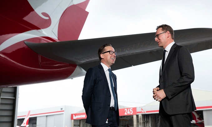 Qantas Group CEO Alan Joyce and Tourism Australia Managing Director John O’Sullivan signed $20 million deal, marking a new era of partnership between the two organisations.