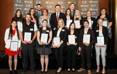 Awards ceremony celebrate the achievements of NSW 2016 Minister’s Student Achiever Awards