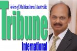 Syed Atiq ul Hassan with Tribune logo